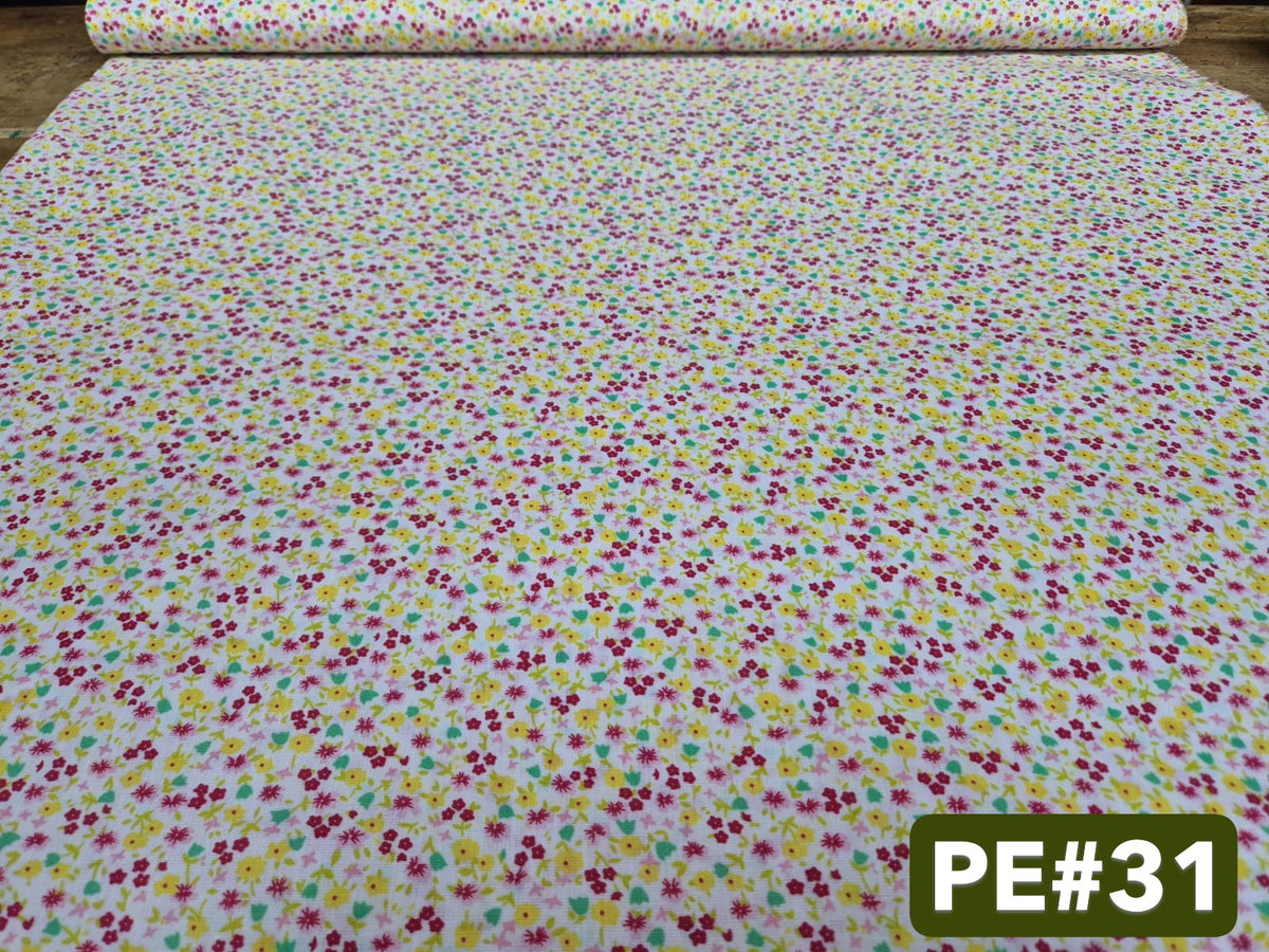 4.- Tela Popelina Estampada