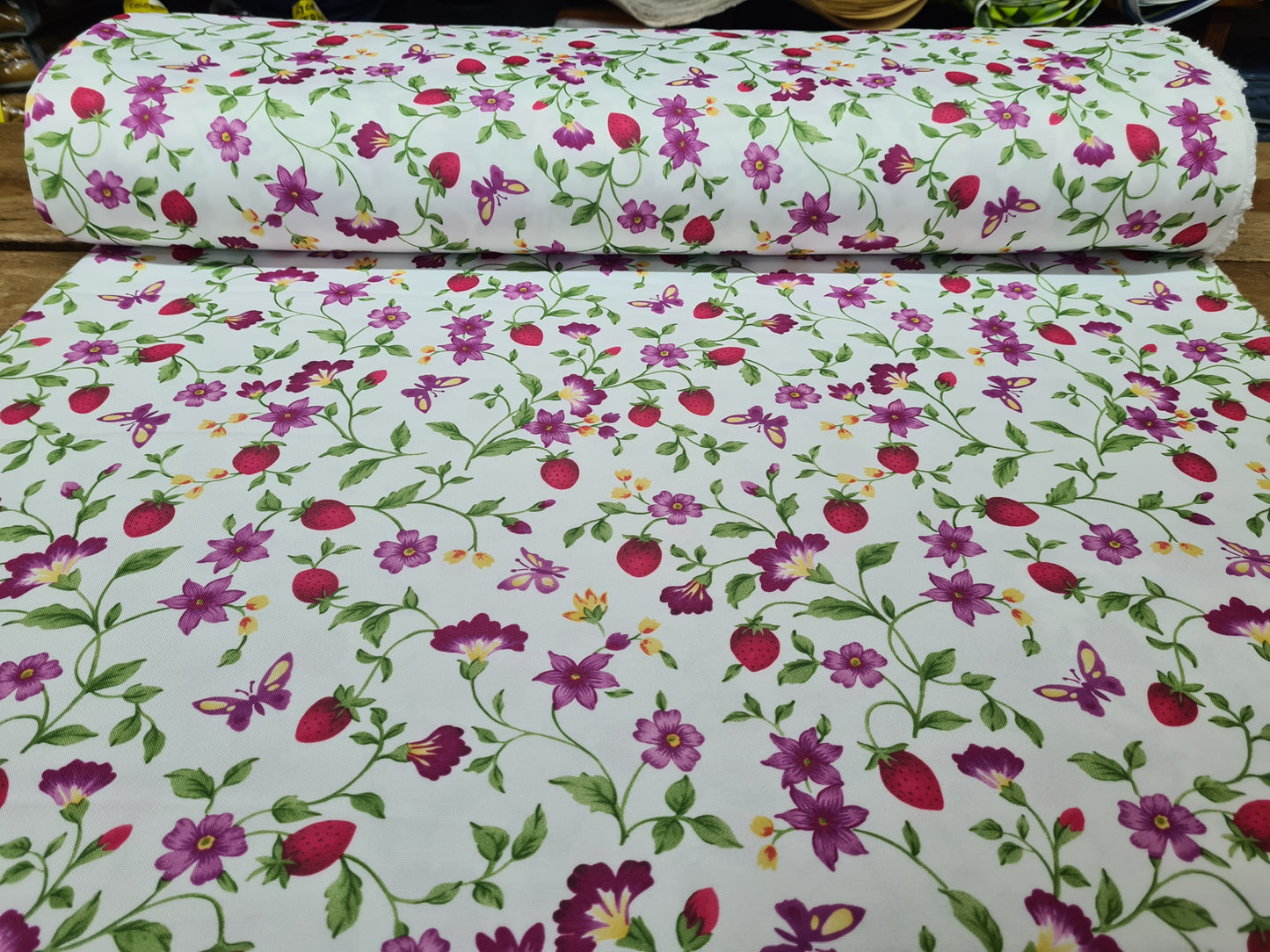 Tela Para Mantel Bistrech Estampado