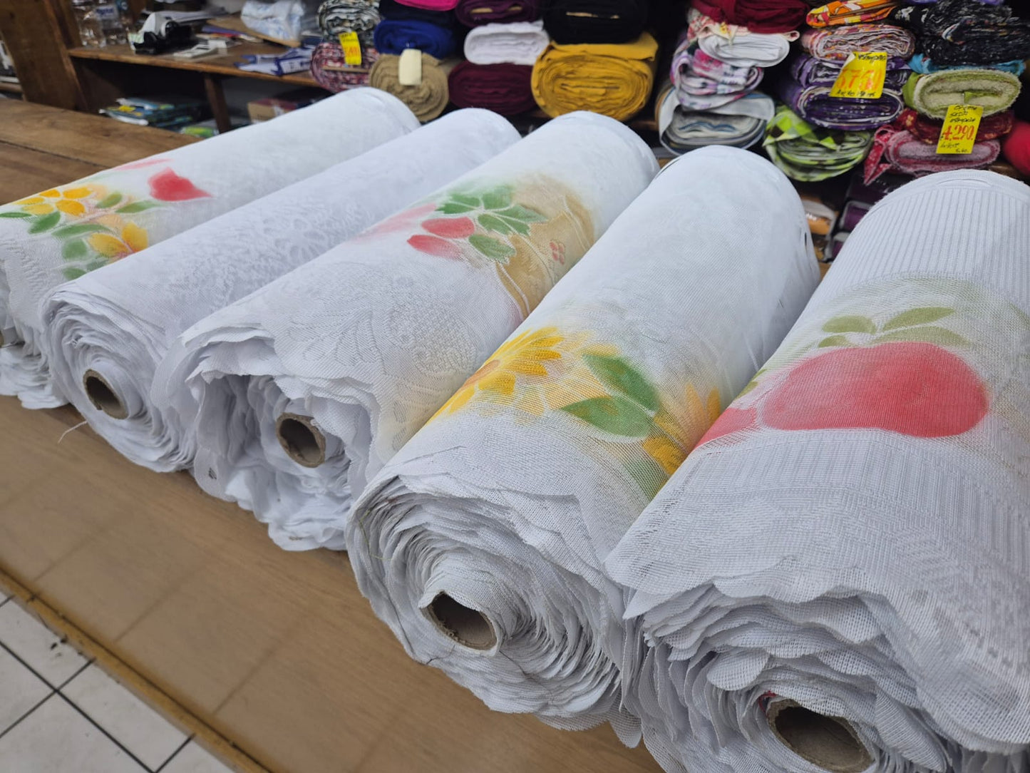 Tela para Cenefa de Cocina