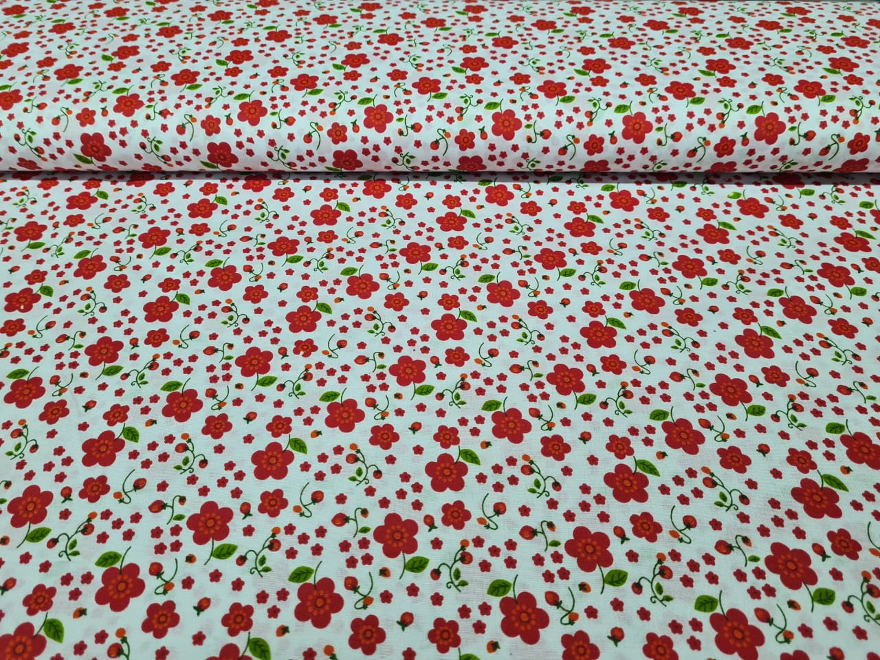 Tela Popelina Estampada