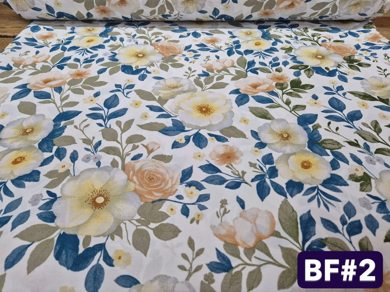 1. Telas Bistrech Floreados