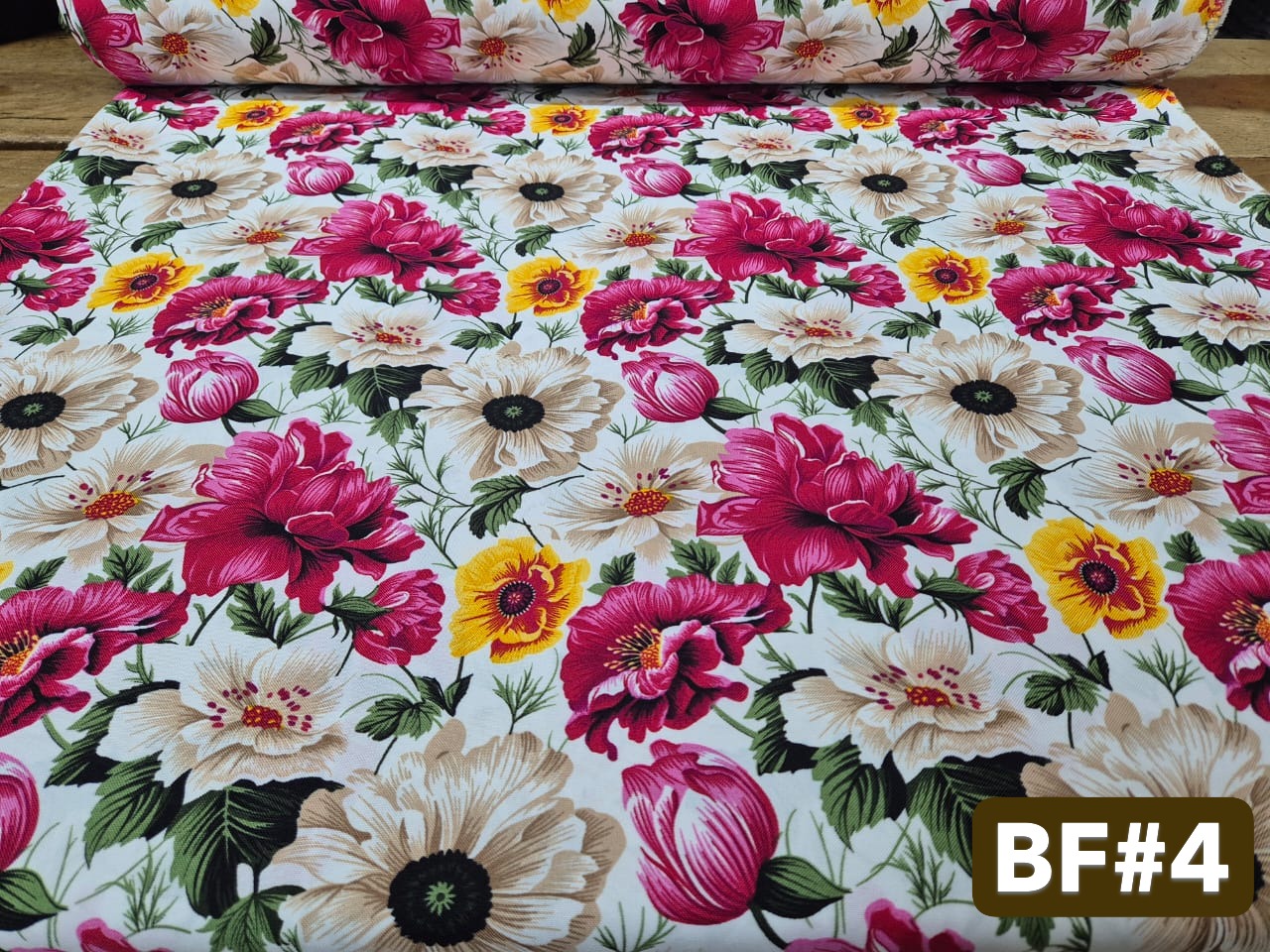 1. Telas Bistrech Floreados