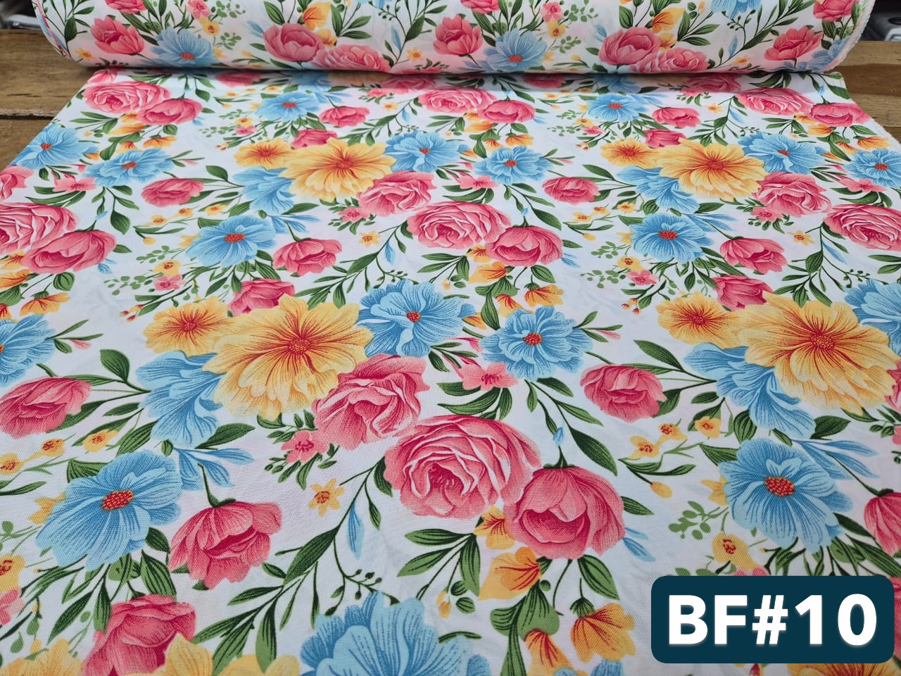 1. Telas Bistrech Floreados