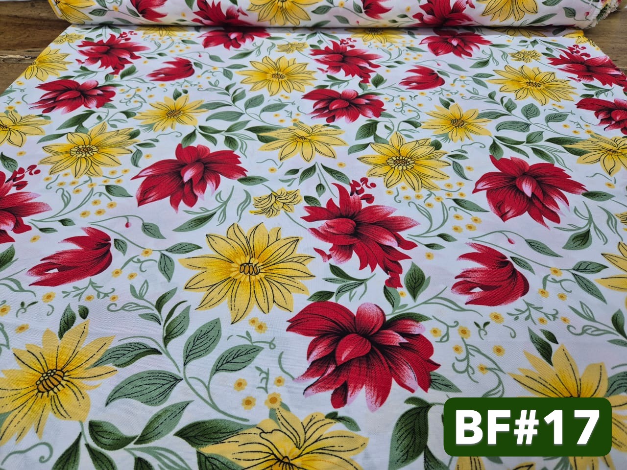 1. Telas Bistrech Floreados