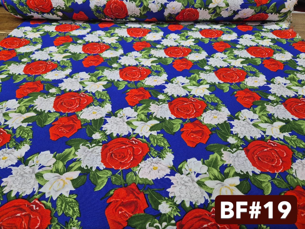 1. Telas Bistrech Floreados