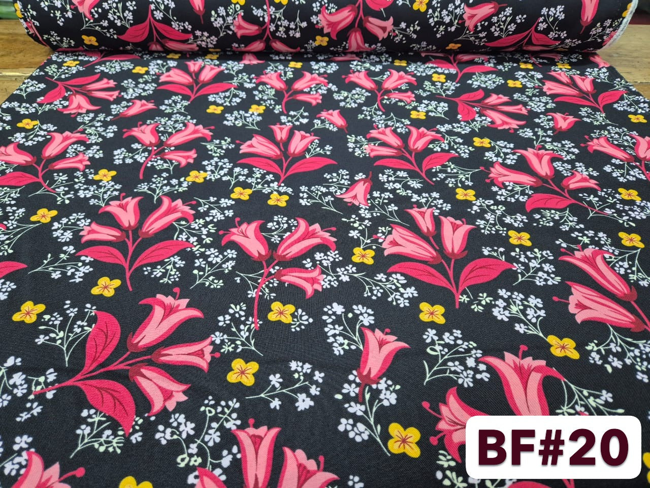 1. Telas Bistrech Floreados