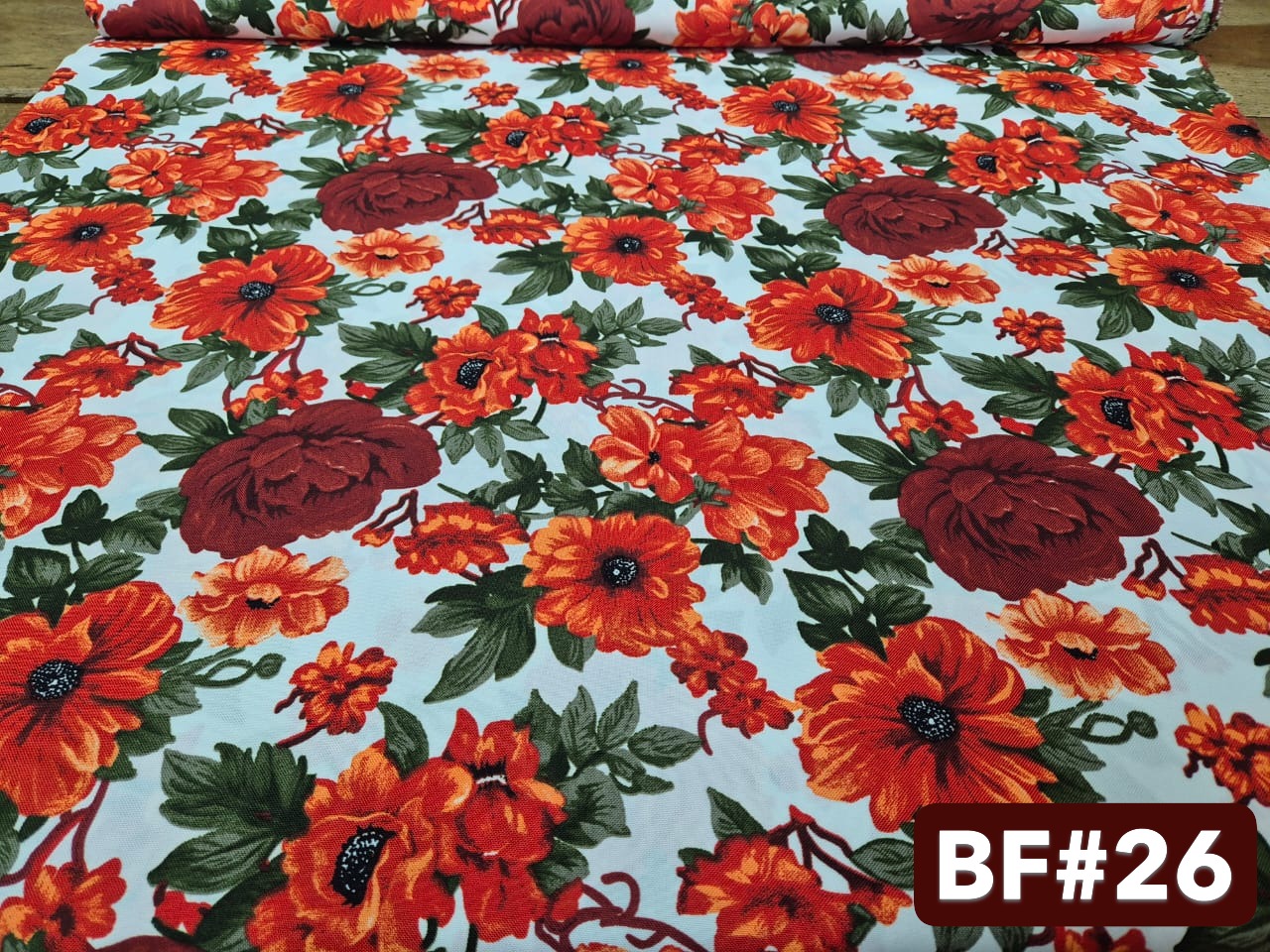 1. Telas Bistrech Floreados