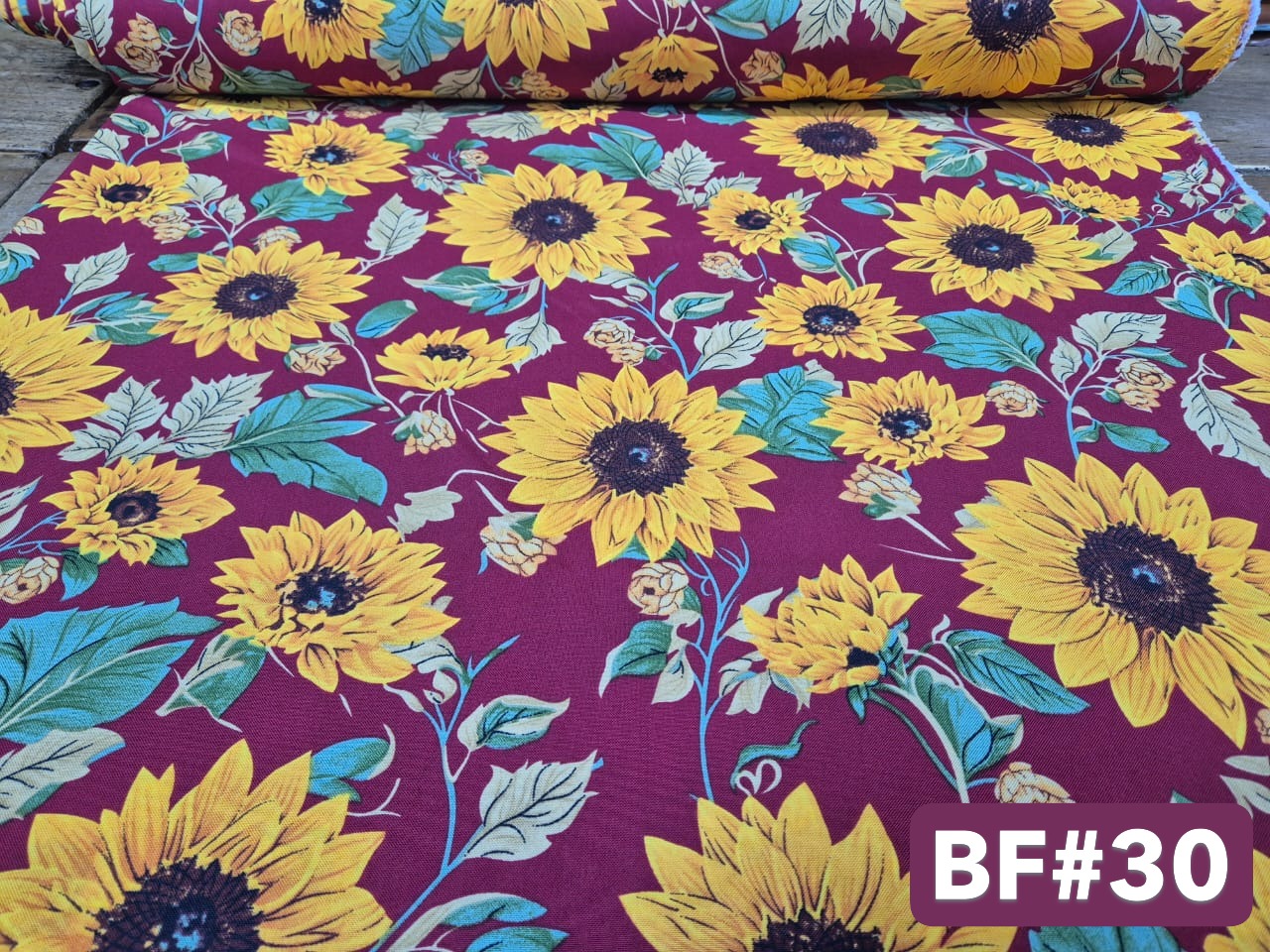 1. Telas Bistrech Floreados