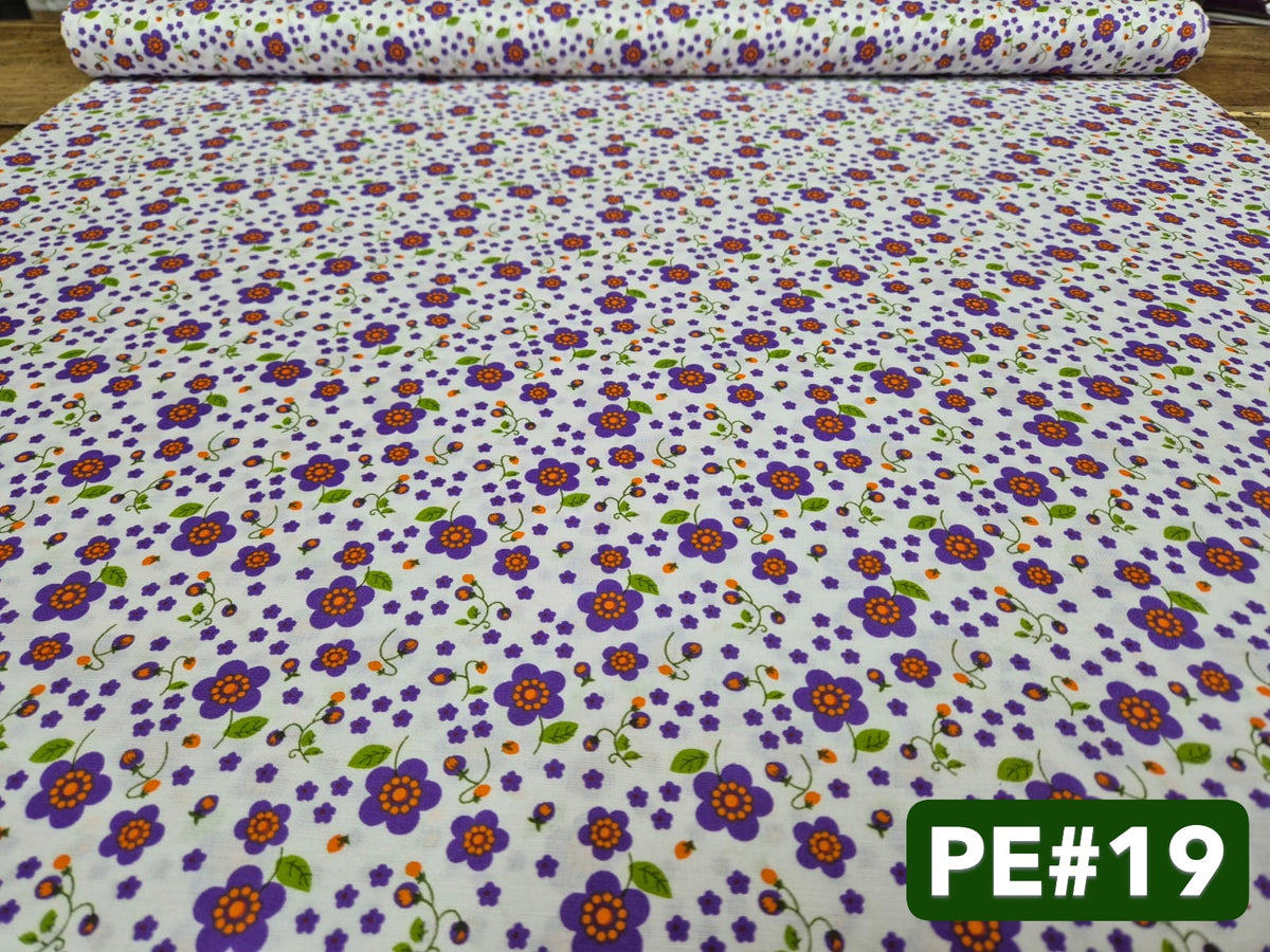 4.- Tela Popelina Estampada