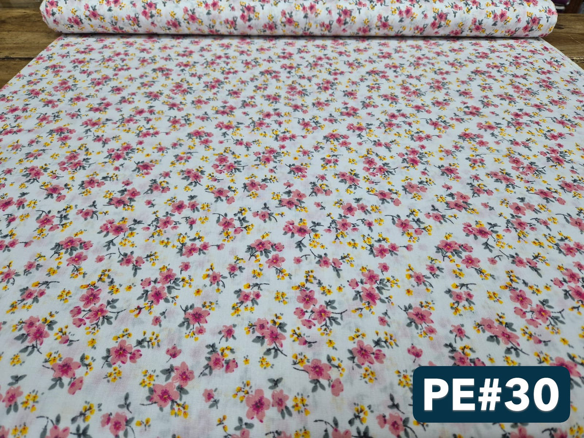 4.- Tela Popelina Estampada