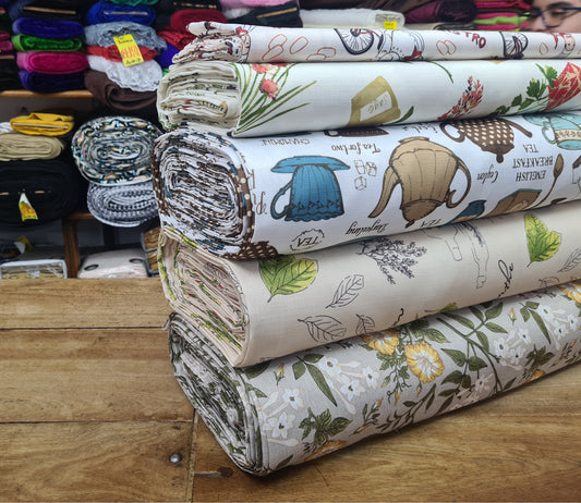 Tela Para Mantel de Linette Estampado 1.5
